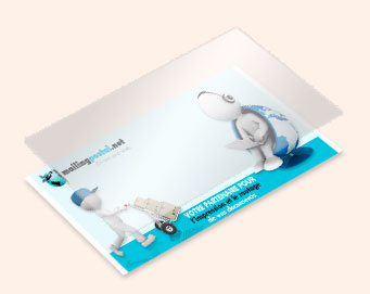 carte DL pelliculage brillant