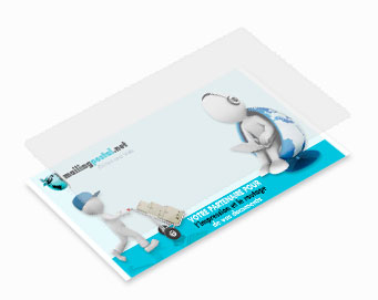 carte DL pelliculage mat