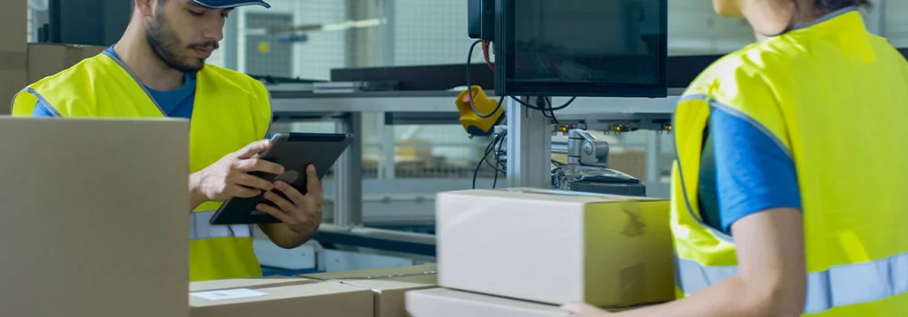 Atelier de routage courrier : mise sous pli et preparation postale